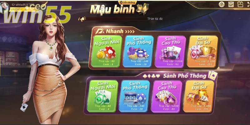 mậu binh online Win55